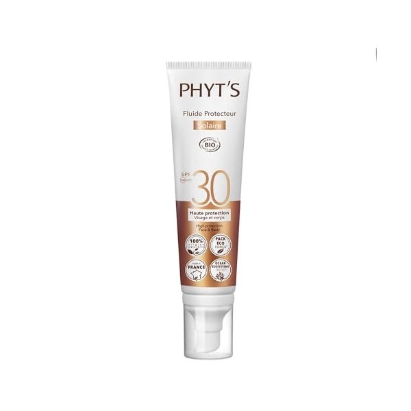 High Protective Face and Body SPF 30 by Phyts for Unisex - 3.3 oz Sunscreen