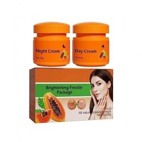 Papaya Freckle Fades Facial Freckles Dark éclaircit la peau matin et soir et hydrate la peau RkD372