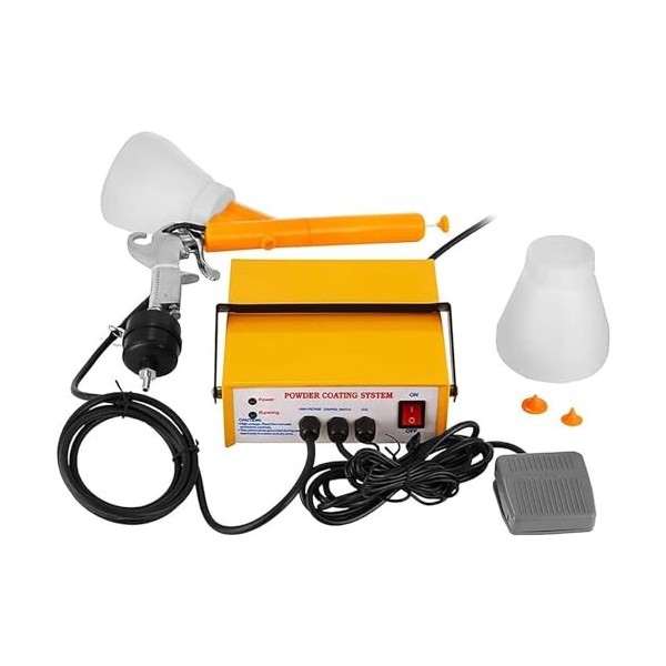 Mini Pulvérisateurs De Peinture, Machine De Pulvérisation Électrostatique À 2 Vitesses, Pistolet De Revêtement en Poudre Port