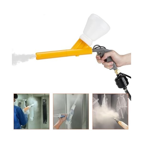 Mini Pulvérisateurs De Peinture, Machine De Pulvérisation Électrostatique À 2 Vitesses, Pistolet De Revêtement en Poudre Port