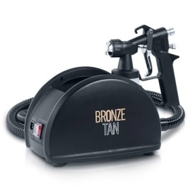 Bronze Tan Machine de bronzage professionnelle Machine de bronzage aérographe HVLP Mobile + livret de programme de formation 