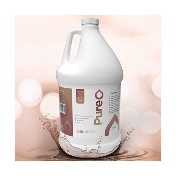 Suntana Spray Tan Pure Fauve - Medium 4000ml Commerce Taille 4 Litre Bouteille 