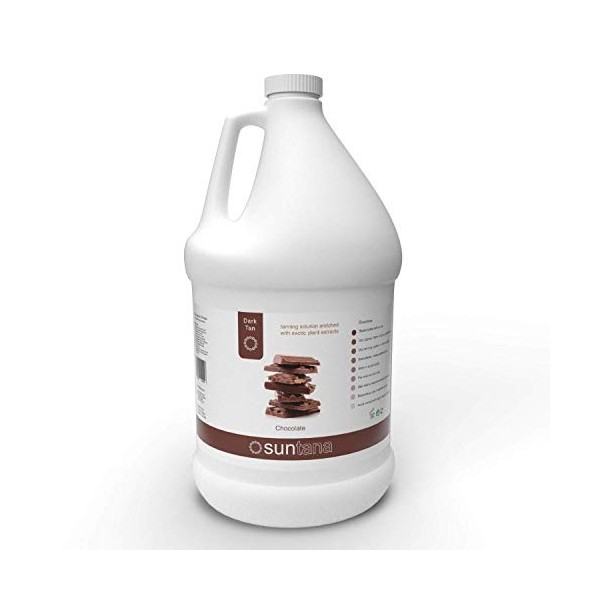 Suntana spray tan Solution 4000ml Chocolat Fragranced 12% de DHA foncé Autobronzant