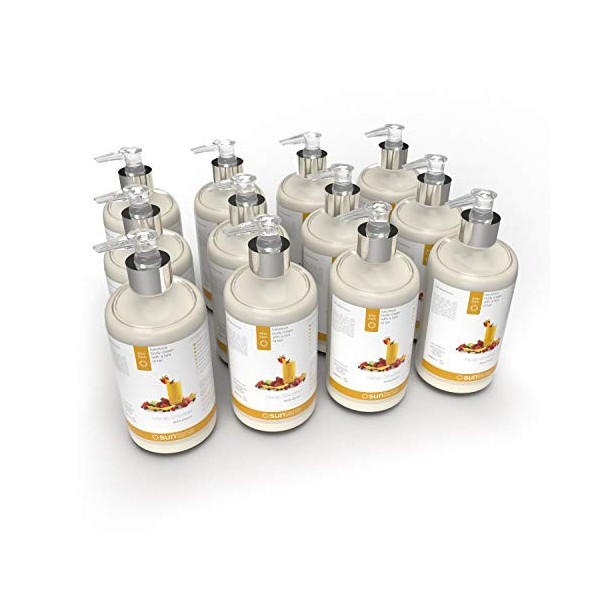 Suntana Spray bronzant à la mangue et à la mangue - Extension de bronzage - 12 x hydratants quotidiens - 200 ml