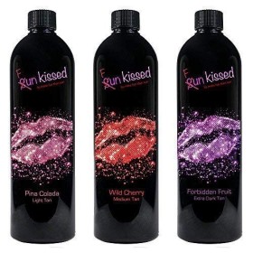 Funkissed Premium sans Soleil Spray Tan Solution - 3 X 1000ml Combo Pack Offre Lumière, Medium & Foncé