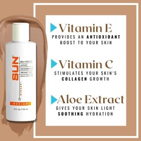Sun Laboratories Tan Overnight Self Tanning Lotion 4 fl oz. by Sun Laboratories
