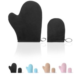 Gant de bronzage pour autobronzage avec mini gant de bronzage, gant autobronzant, gant de bronzage, gant de bronzage, gant de