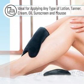 Gant de bronzage pour autobronzage avec mini gant de bronzage, gant autobronzant, gant de bronzage, gant de bronzage, gant de