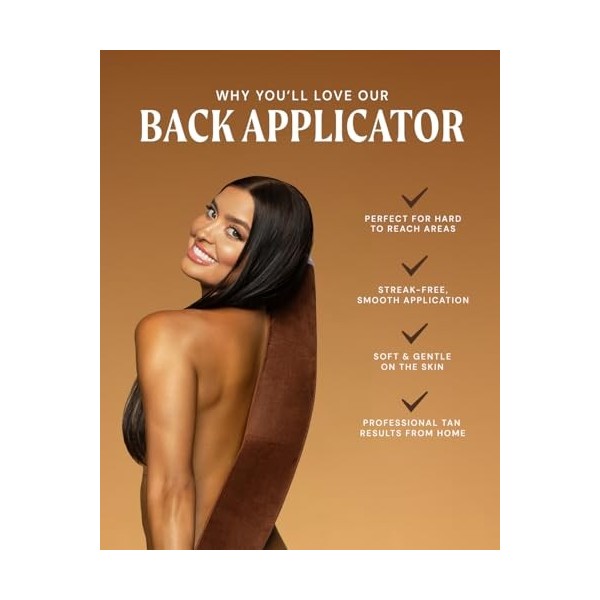 Peta Jane Gant applicateur de bronzage pour le dos – Sans traces, autobronzant facile à atteindre pour le dos et le corps, br