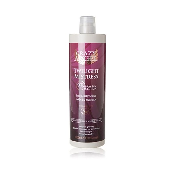 Crazy Angel Salon Tanning Spray Twilight Mistress 9% DHA 1000ml