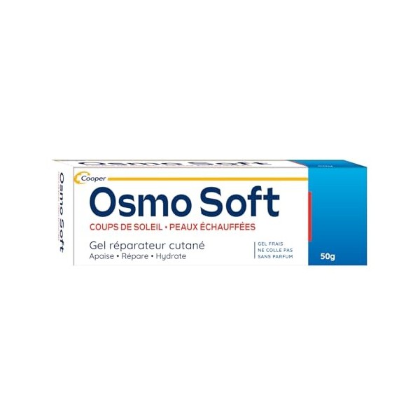 OSMO SOFT - Coups de soleil - Peaux échauffées - Tube de 50g
