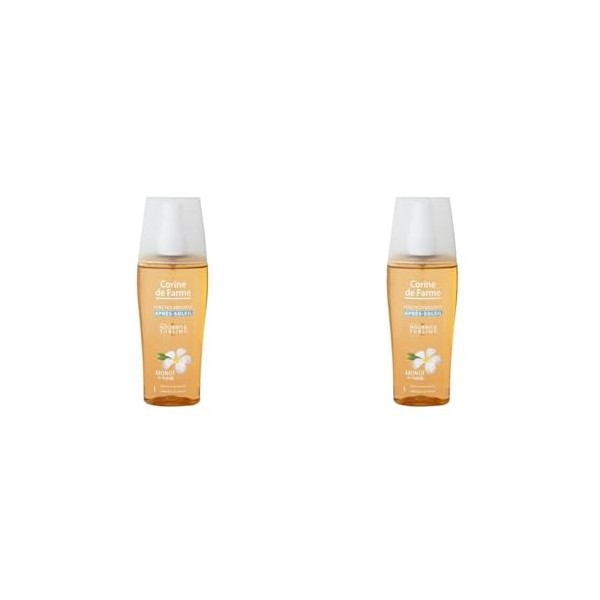 Corine de Farme Huile Après-Soleil Nourrissante et Hydratante Corps et Cheveux, Apaise, Hydrate, Prolonge le Bronzage, Répare
