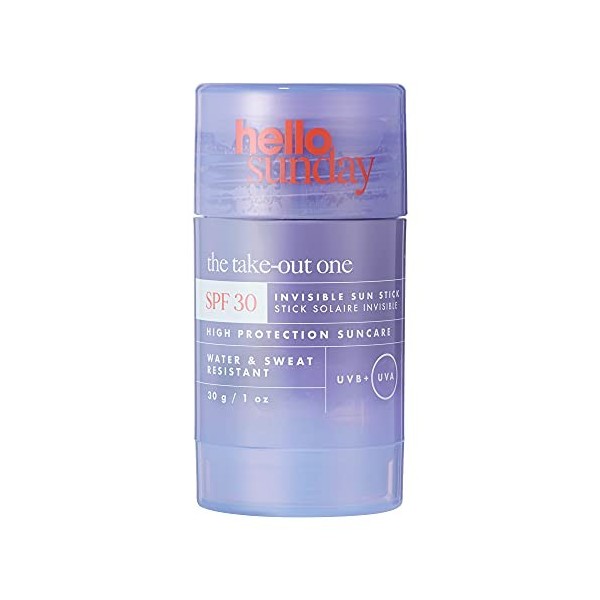 The Take-out One Invisible Sun Stick SPF 30 Pa Plus by Hello Sunday for Women - 1 oz Sunscreen