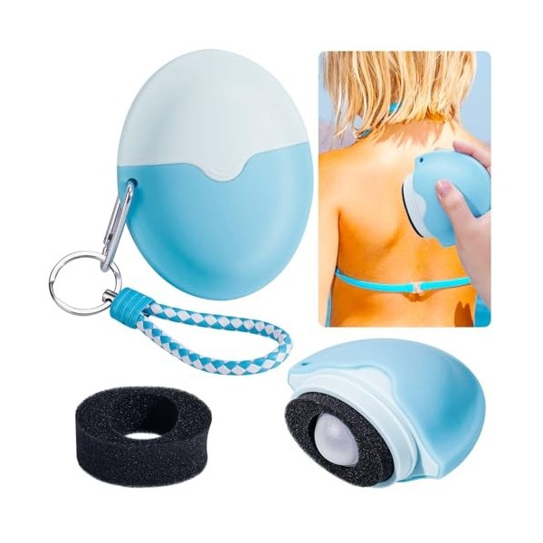 Rouleau éponge applicateur crème solaire et lotion pour enfants et adultes