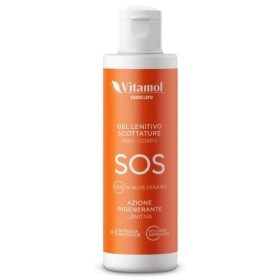 Vitamol SOS Gel apaisant visage et corps Régénérant Apaisant Rafraîchissant Hydratant Action émolliente contre les rougeurs, 