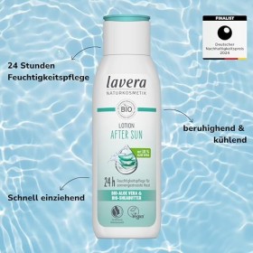 lavera Lotion après-soleil - Soin hydratant 24 h - Apaisant et rafraîchissant - Protection solaire - Végétalien - Cosmétique 