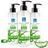 Gel dAloe Vera 100% Naturel, Raffermissant Corps, Anti Rides Visage, Hydratant Peau et Cheveux, Apaisant et Réparateur Cheve