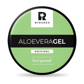 BYROKKO Gel daloe vera 215 ml - Gel après-bronzage rafraîchissant à absorption rapide - Hydrate intensément, régénère et p