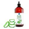 Aloe Vera Liquide Hydratant 100% Naturel 1000ml | Nettoyant et Tonifiant Visage | Base Cosmétique Maison | Hydratation Après-