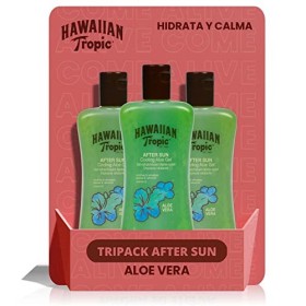 Hawaiian Tropic After Sun Gel Aloe - Gel après-soleil à laloe vera pour la peau par le soleil, lotion rafraîchissante hypoal