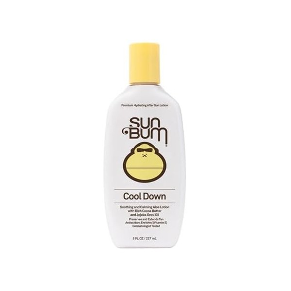 Sun Bum Refroidisse hydratant après soleil Lotion, Homme, Sun Lotion, 8 oz - After Sun Lotion, 8-ounce