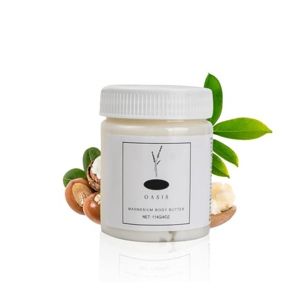 Beurre de karité non raffiné et pressé à froid 114 g, cosmétique naturel, végétalien, sans parfum pour tous les types de peau