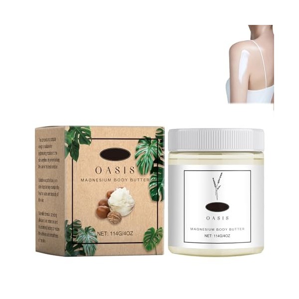 Beurre Corporel, Beurre Corporel Hydratant Et Nourrissant, Huile Corporelle Au Beurre De Karité, Hydratant Naturel Pour Corps