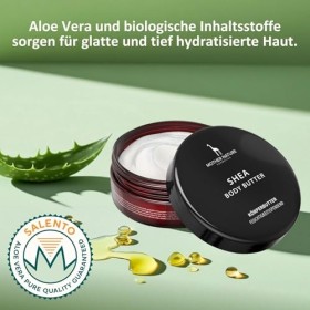 Crème pour le Corps - Beurre Corporel Bio au Beurre de Karité Superfood pour Peaux Sèches – Soin Intense, Hydratant & Revital