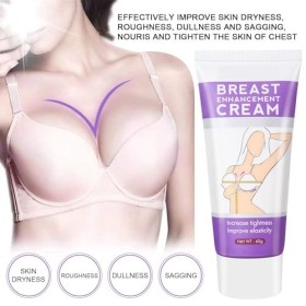 Dyceittdia 60g Crème Lifting des Seins,Crème pour Grossir les Seins élargissement,Crème Buste, Du Sein Crème Raffermissante P
