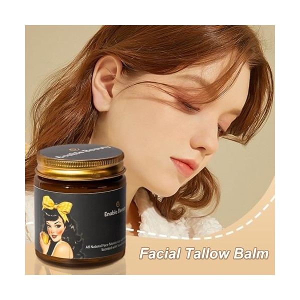 Soins De La Peau Au Suif De Bœuf,suif De Bœuf Pour La Peau - 120 G De Crème De Suif Biologique Non Parfumée À Absorption Rapi