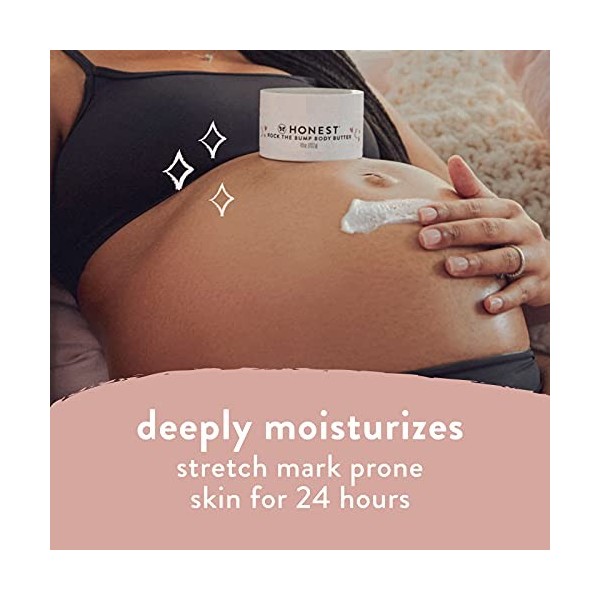 Rock the Bump Body Butter by Honest for Women - 4 oz Body Butter