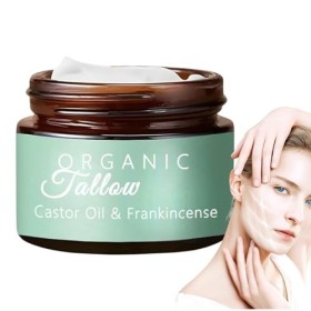 Sigle Butter Frandincens - Huile de ricin et encens | Embarcage de beurre de visage naturel de lhuile de ricin du carrosseri