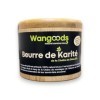 Beurre de Karité 100% Pur et Naturel, Origine Atacora/Bénin, Sans Additif ni Conservateur, Pot Écologique en Bambou. Wangoods