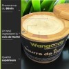 Beurre de Karité 100% Pur et Naturel, Origine Atacora/Bénin, Sans Additif ni Conservateur, Pot Écologique en Bambou. Wangoods
