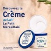 Le Petit Marseillais | Crème Hydratante Multi-Usage Lait pot de 360 ml – Crème corps, mains et visage pour les peaux très s