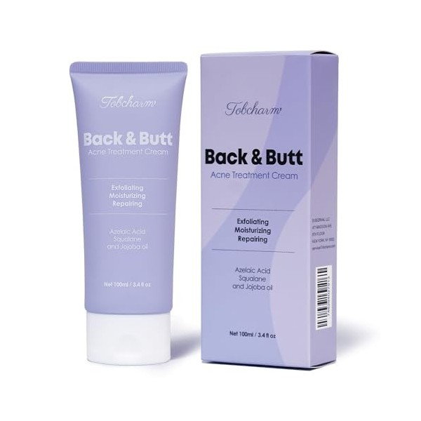 Crème corporelle anti - acné