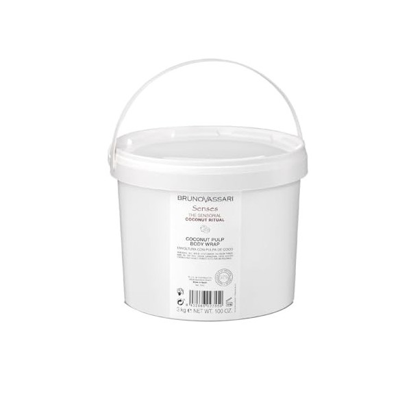BRUNO VASSARI Senses The Sensorial Coconut Pulp Body Wrap, 3000 g