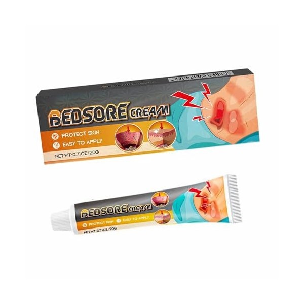 Crèmes pour le Corps,Crème Contre les Escarres,Soins de la Peau Sains,20g