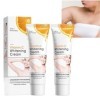 2Pcs Underarm Whitening Cream, Armpit Whitening Cream,Crème Blanchissante Pour Les Aisselles, Skin Bleaching Cream, Efficace 