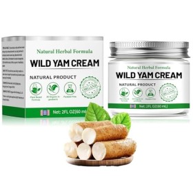 Crème Digname Sauvage,Wild Yam Moisturizing Cream,Wild Yam Cream for Hormone Balance,Menopause Relief Wild Yam Cream for Wom
