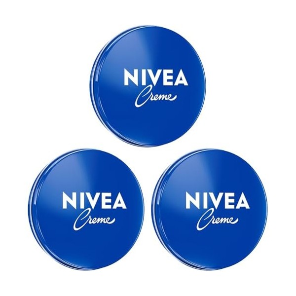 NIVEA Crème de soin universel, crème hydratante classique pour tous les types de peau, soin riche avec eucérite apparentée à 