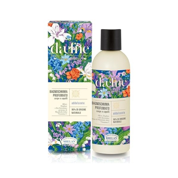 Helan Däfne - crème hydratante pour le corps, parfumée, antioxydante avec vitamines C et E, crème hydratante pour le corps po