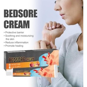KOAHDE Crème Cicatrisante Contre les Escarres,Crème de Traitement des Escarres,Crème Apaisante Contre les Escarres,Pommade Co