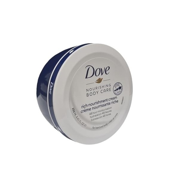 DOVE Crème nourrissante pour le corps Suavizante Rica 250 ml
