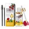 Huile de Vitamine E 60ML, 100% Naturelle Vitamine E Huile de Rose, Soins Hydratants et Anti-âge, Peau, Réduit les Ridules et 