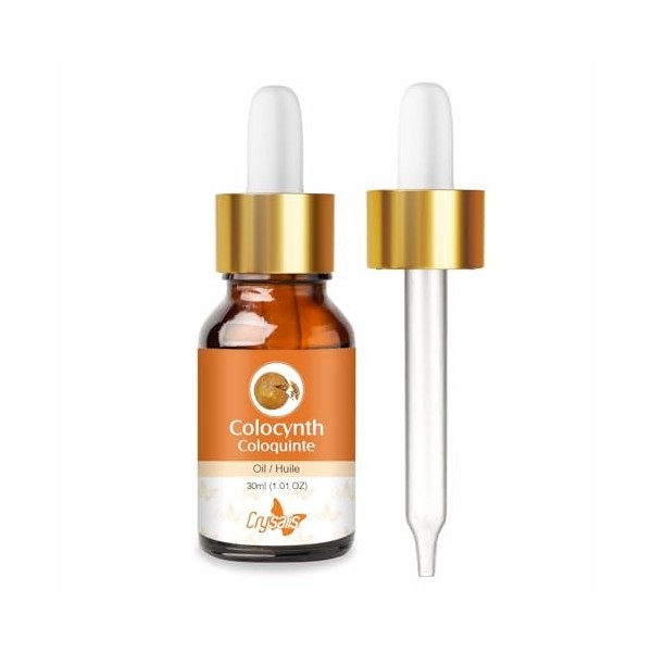 Huile de colocynthe Crysalis Citrullus colocynthis - 1,01 Fl Oz 30 ml