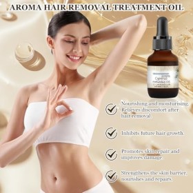 HASAIKA® Huile de Cyperus Rotundus, Dinhibiteur Capillaire À Lhuile de Cyperus, Inhibiteur Capillaire, Huile essentielle de