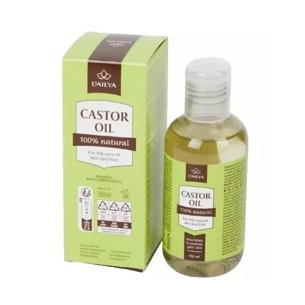 Lailya Castor Huile 100 % naturelle pour cheveux et peau 150 ml