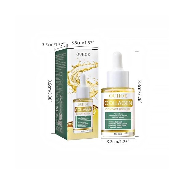 Huile de bain hydratante pour le corps, pour peaux normales à sèches, sans savon, huile de massage légèrement parfumée 30 ml