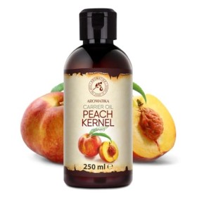 Huile de Noyau de Pêche 250ml - Prunus Persica Kernel Oil - Pur et Naturel - Pressé à Froid - Huile de Base - Soins Intensifs